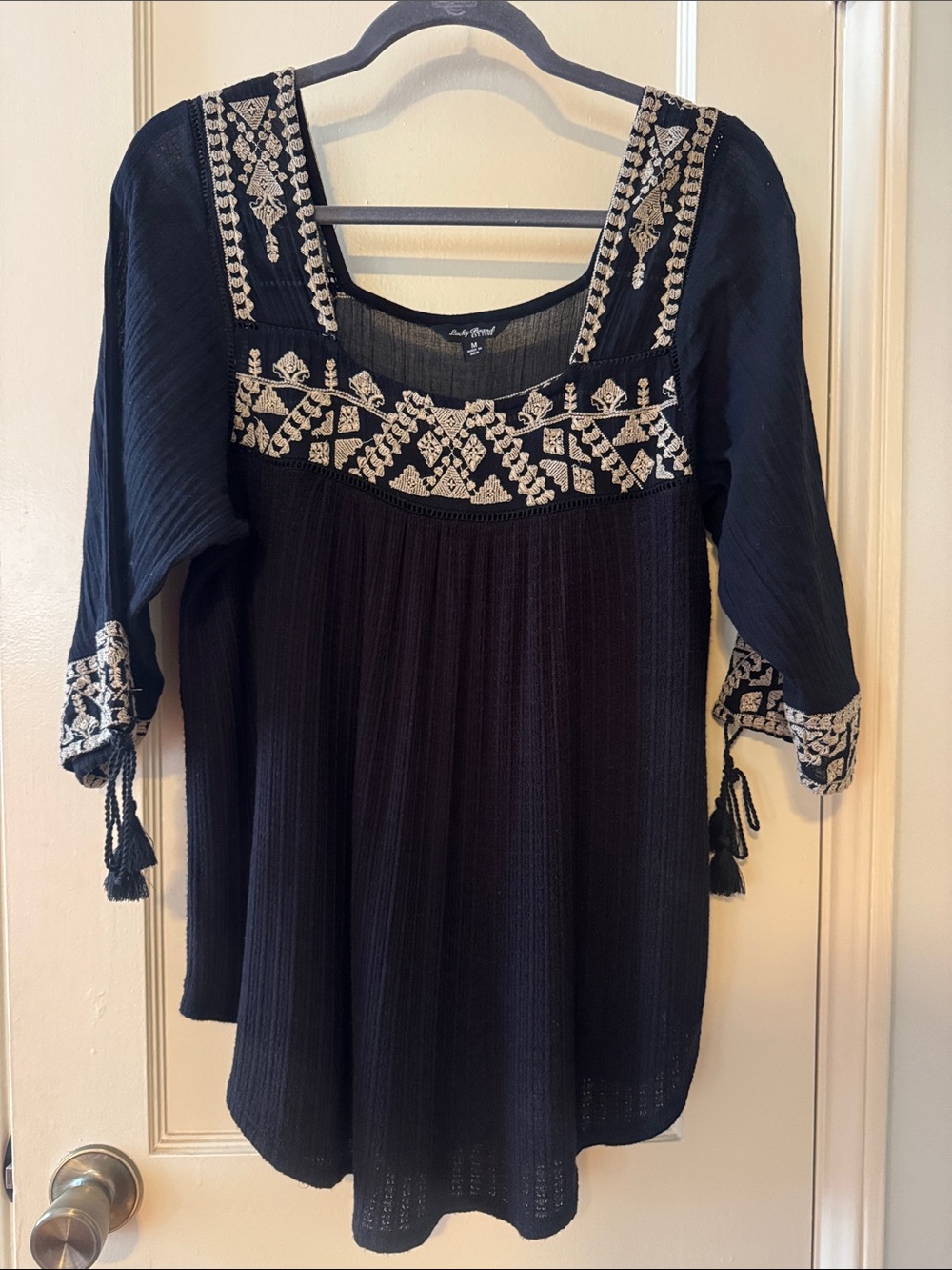 Lucky Brand Black Blouse